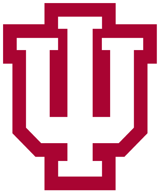 Indiana Hoosiers 1982-1994 Helmet Logo v2 diy DTF decal sticker